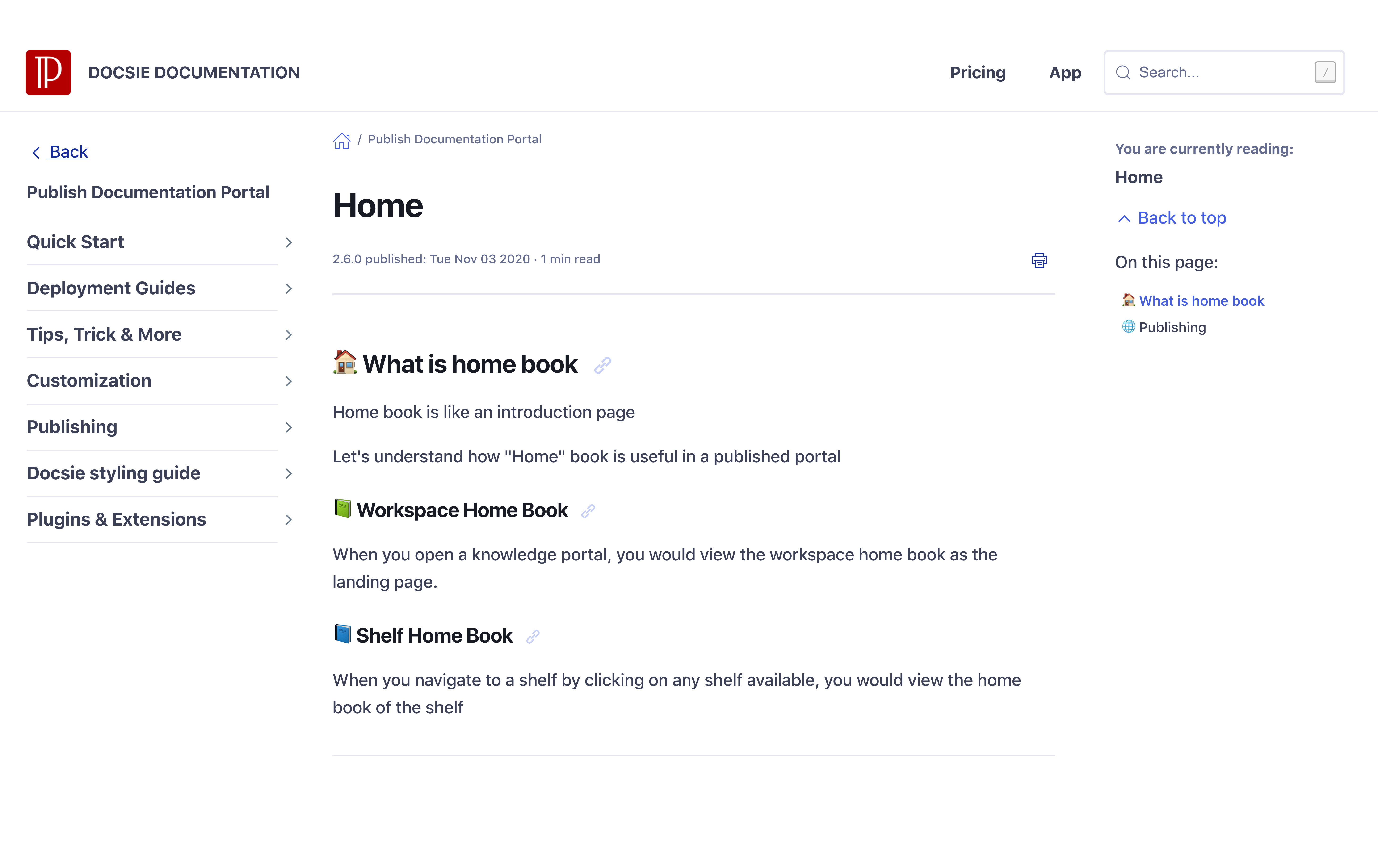 Publish interactive knowledge portals