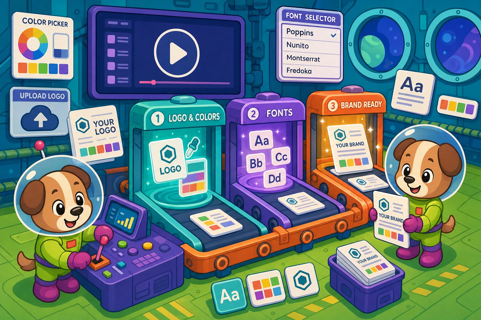 Generate Branded Documentation from Video — Your Brand, Not Theirs