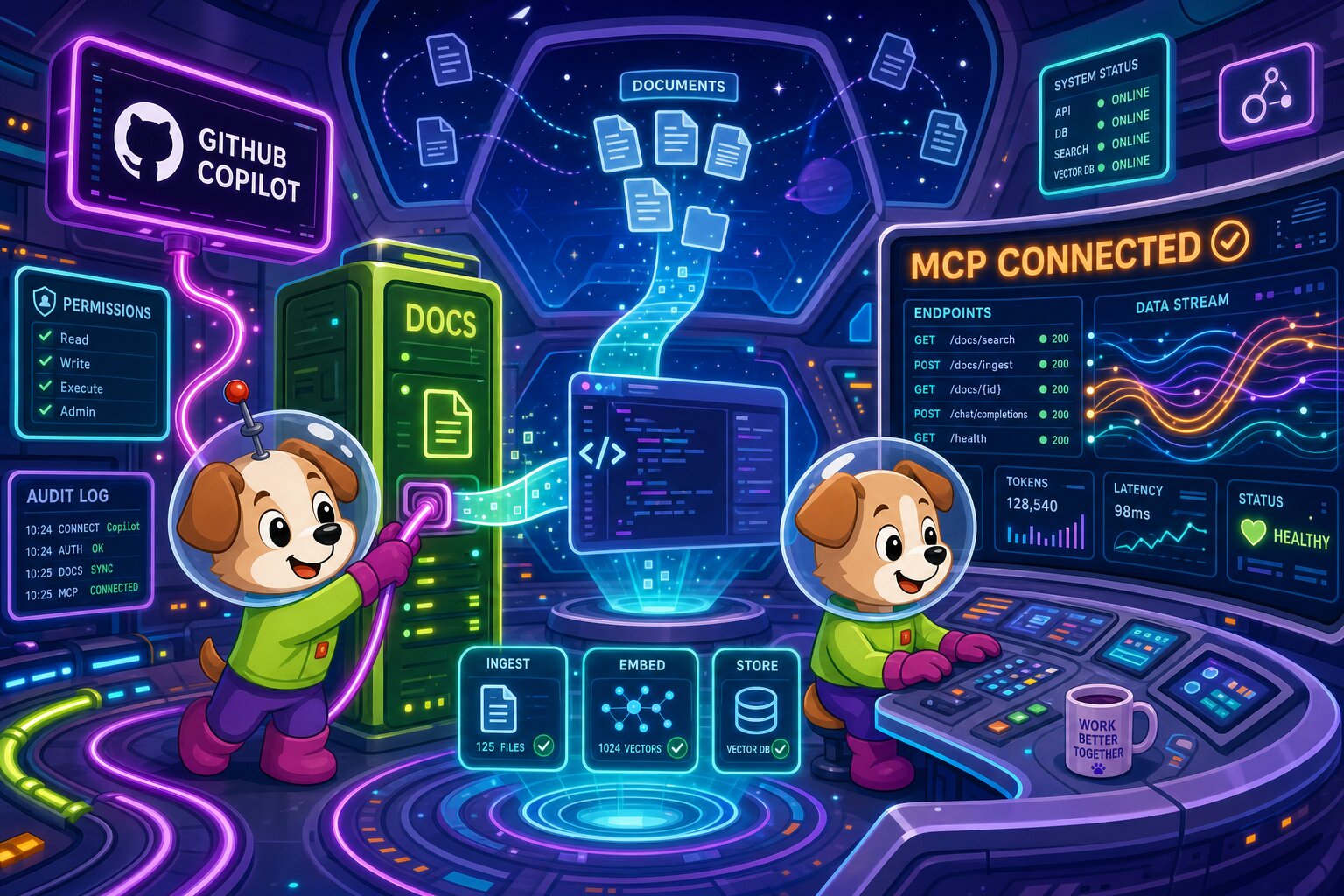 GitHub Copilot Documentation MCP Server — Ground Copilot in Your Real Internal API Docs