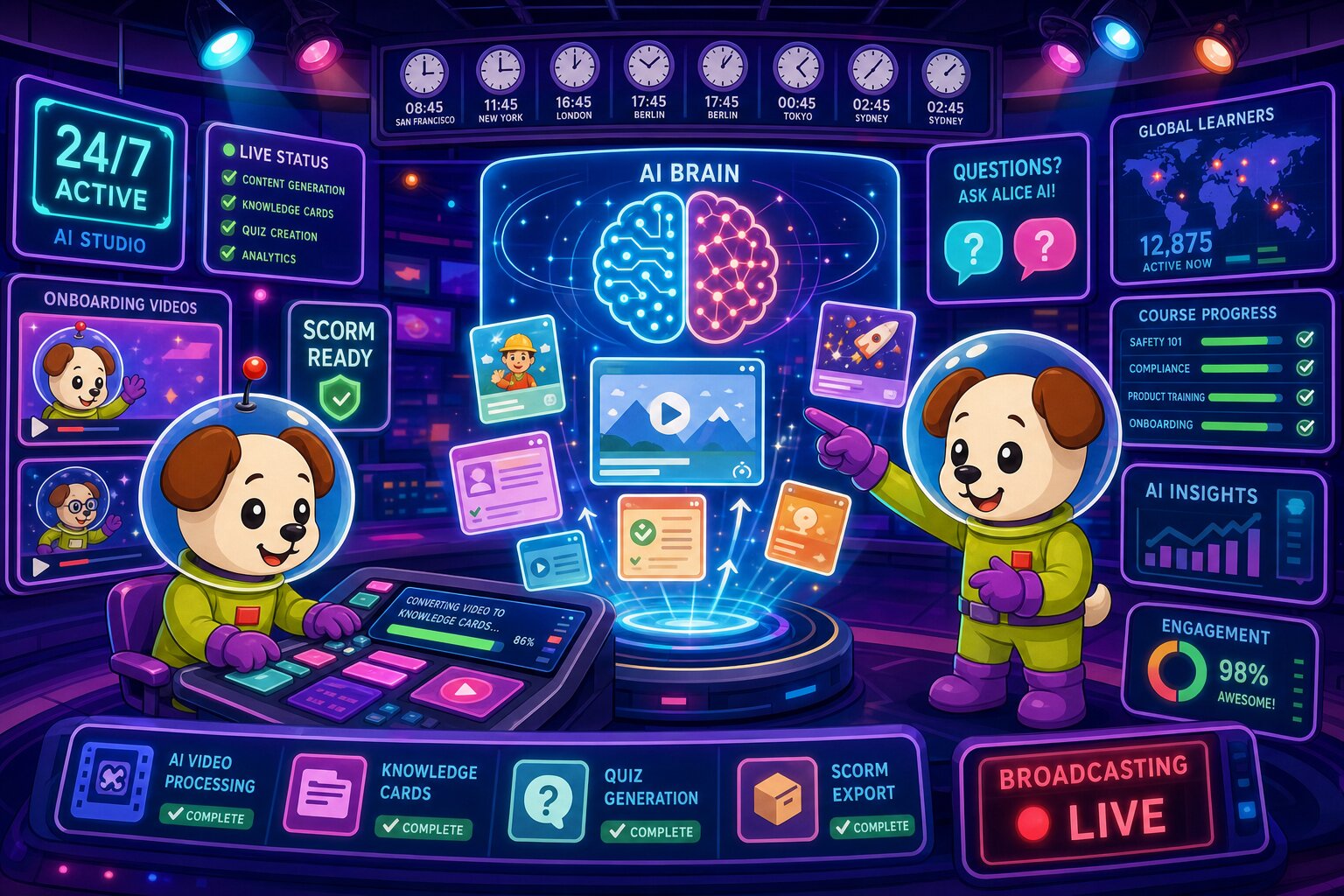 Onboarding Videos to AI Instructor — Interactive New-Hire Support