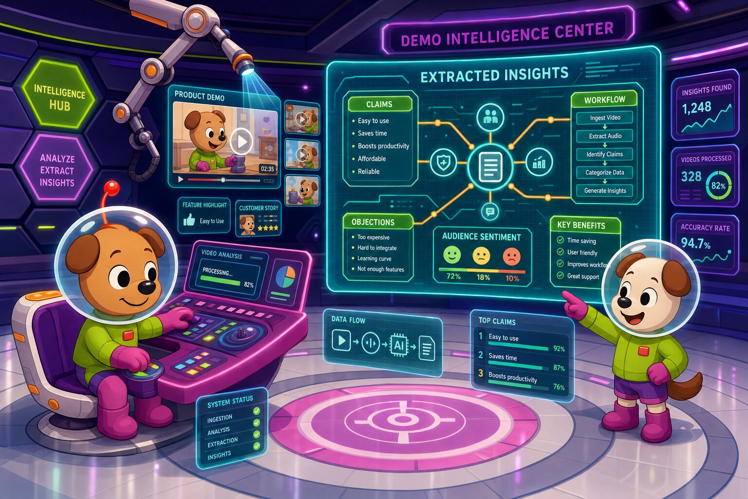 Product Demo Video Analysis That Outputs Competitive Intel, Not Playback