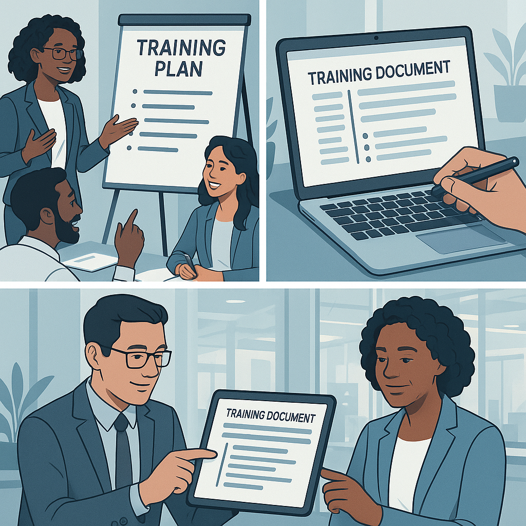 Professional Training Documentation Platform