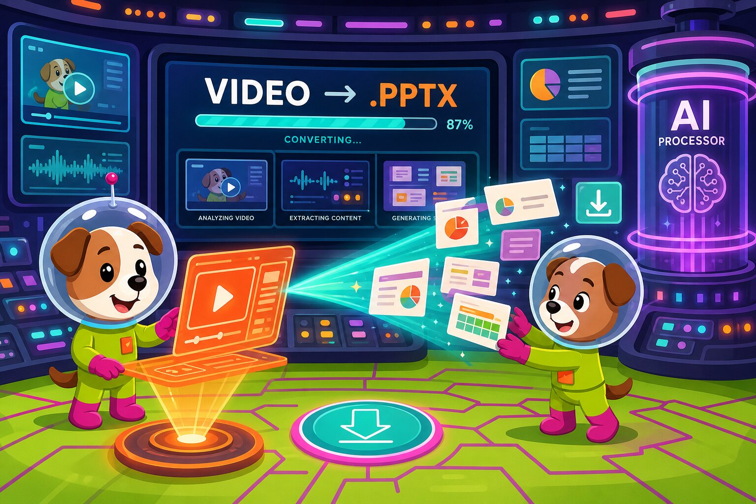 Convert Video to PowerPoint — Build a Deck for Presenting