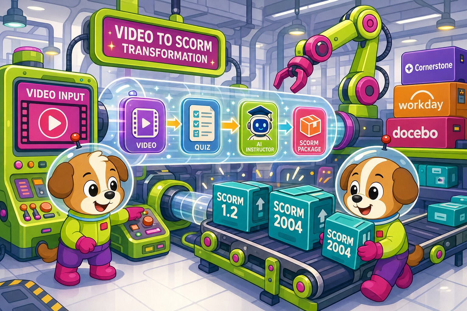 Video to SCORM — Generate AI Training Packages for LMS Workflows