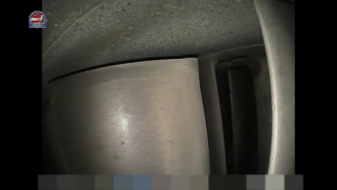 Intact turbine blade with a smooth surface and no visible defects