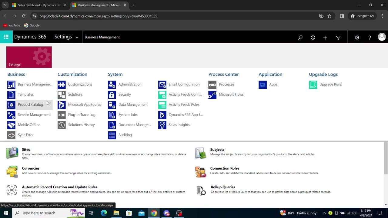 Templates screen showing different template types and the plus icon for creating a new template