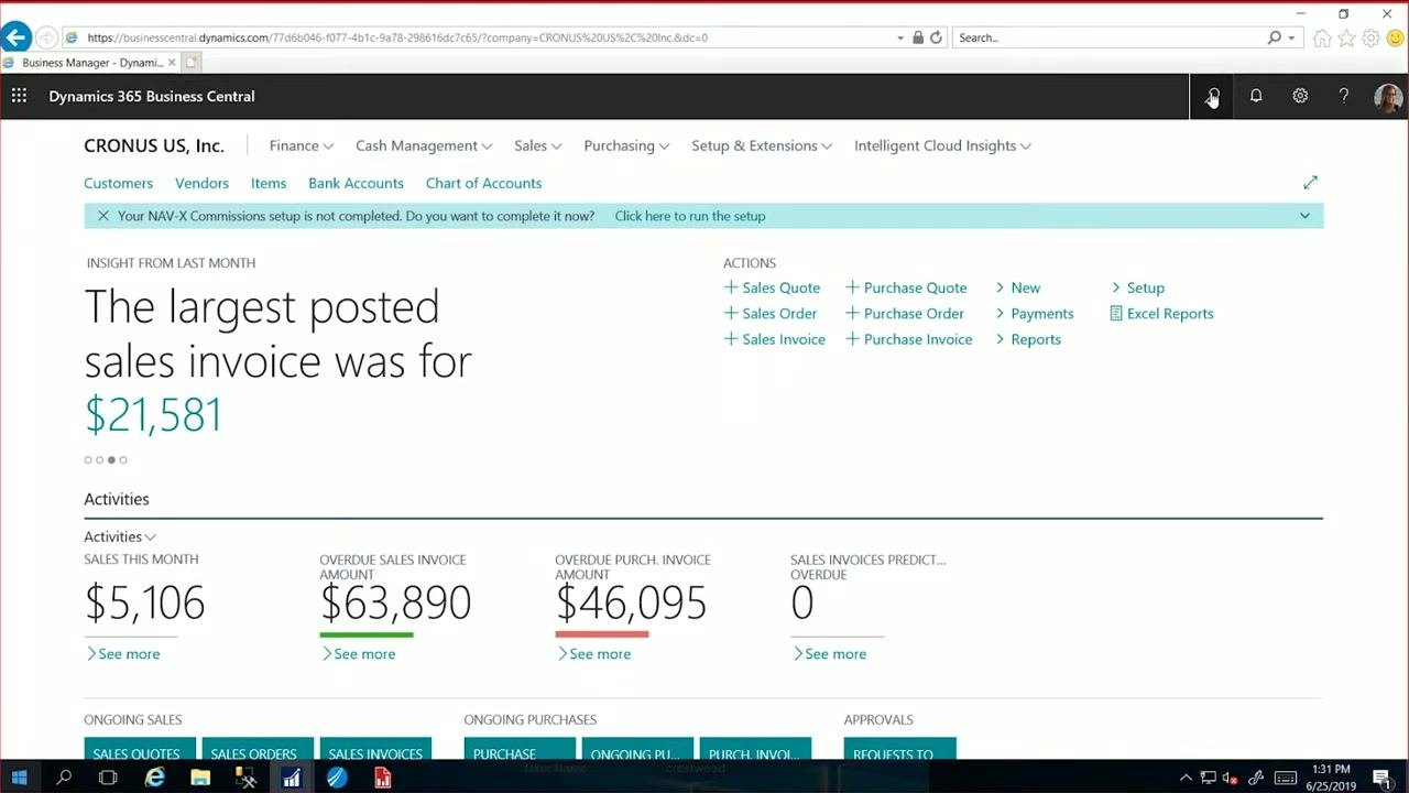 Check Ledger Entries window listing posted checks, with the check from 1/1/2017 selected