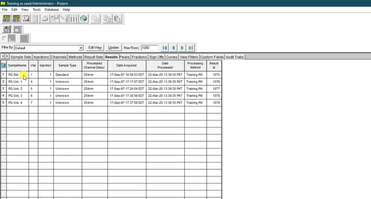 Training - Background Processing and Reporting dialog with comments entered and password filled in