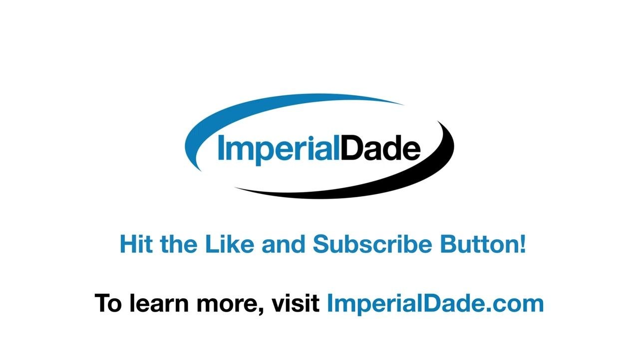 ImperialDade logo with text: "Hit the Like and Subscribe Button! To learn more, visit ImperialDade.com"