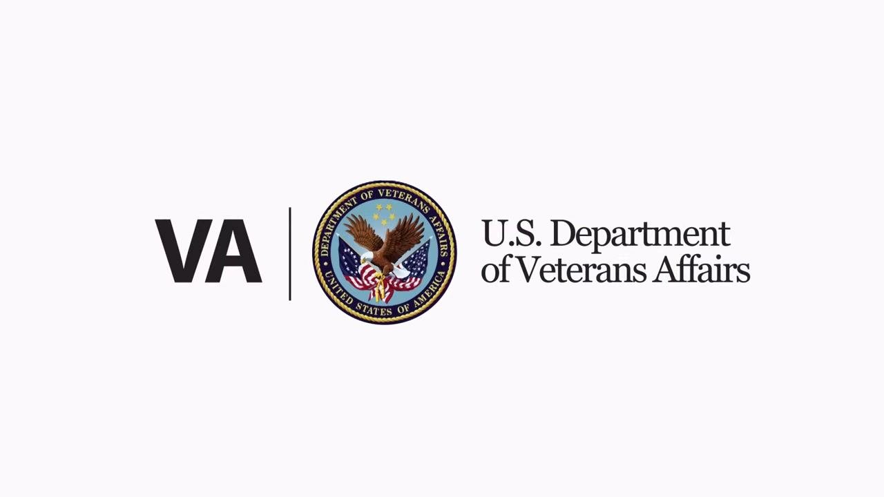 VA and U.S. Department of Veterans Affairs logos on a white background.
