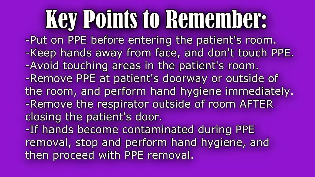 Text slide reading "Gloves" in bold white letters on a purple background.