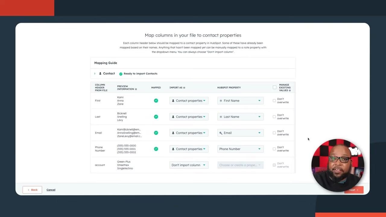 Dialog for creating a new property, with fields for object type, group, label, and description.