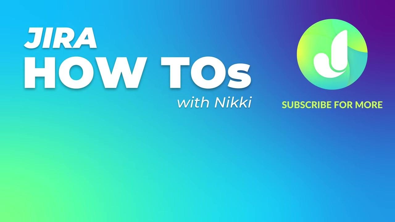 JIRA HOW TOs outro screen with gradient background, large text, logo, and subscribe message