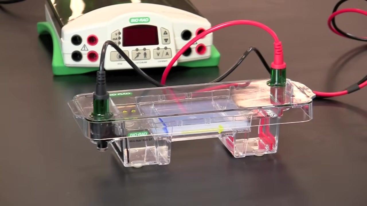 Close-up of the power supply display showing 18, with a gloved hand adjusting the timer and control buttons visible