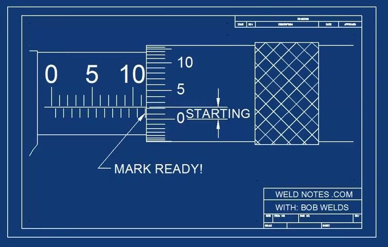 A blueprint-style drawing of a stick figure and a dog, with the text 'WELD NOTES .COM WITH: BOB WELDS' in the corner.
