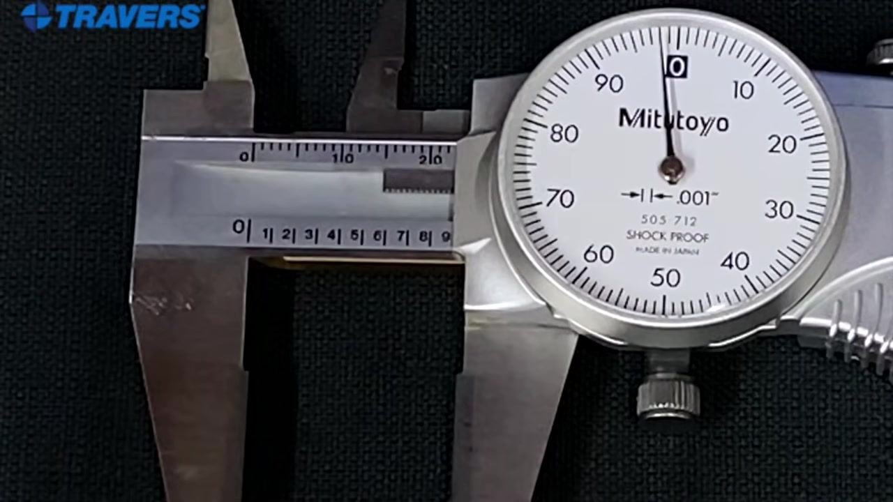 Main scale showing "0" through "9" with the dial needle at zero.