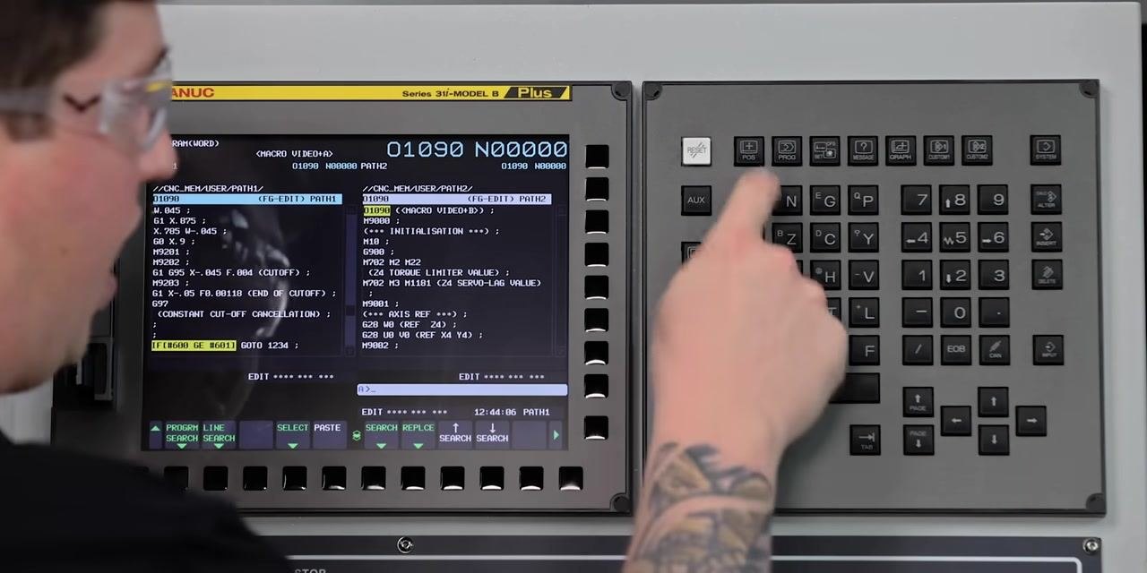 Screen explaining that GOTO will jump to any sequence number, labeled with an N prefix