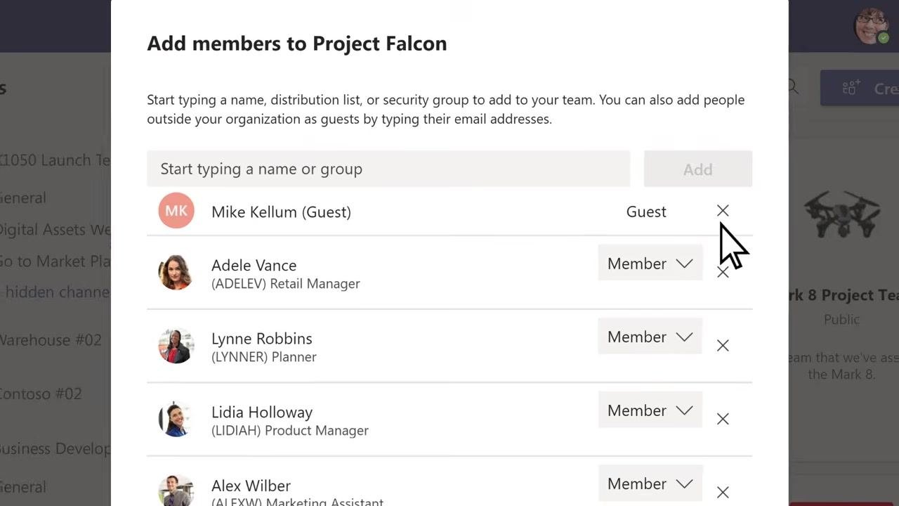 Edit guest information dialog with a guest's display name being set