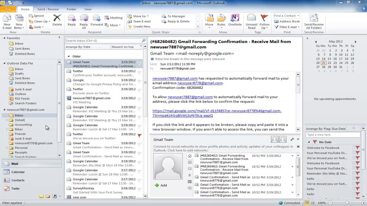 Contacts view in Outlook with the New Contact Group button highlighted in the ribbon, alongside several contact cards.