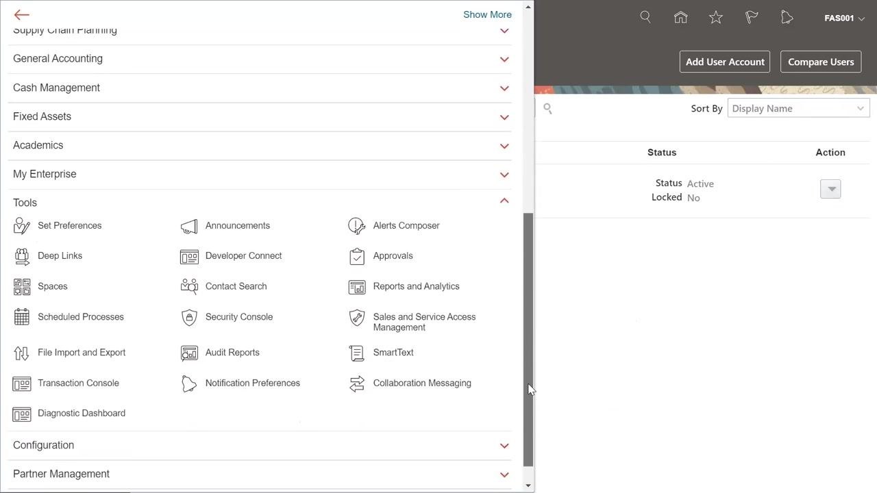Scheduled Processes overview showing completed jobs and their statuses