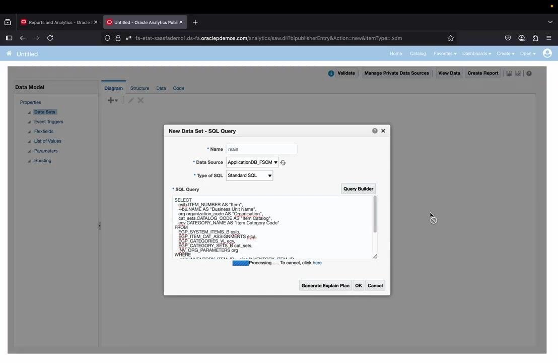 Save As dialog with My Folders selected, "Item DM" entered as the name, and the OK button highlighted