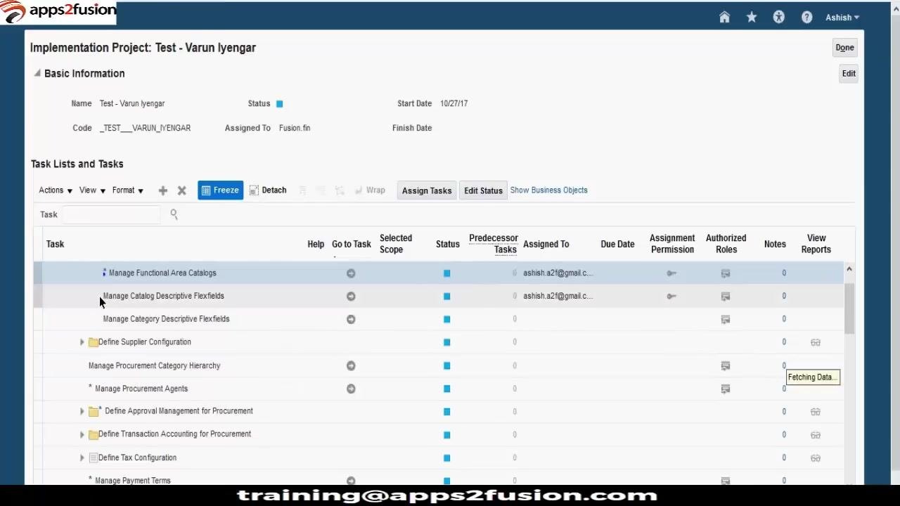 Apps2fusion-Training Experts promotional screen listing multi-training packages, savings, and unlimited access