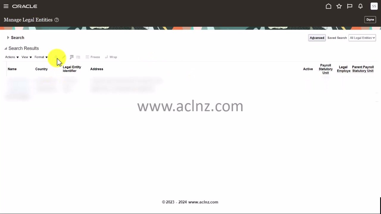 How to Create a Legal Entity in Oracle Fusion | Docsie