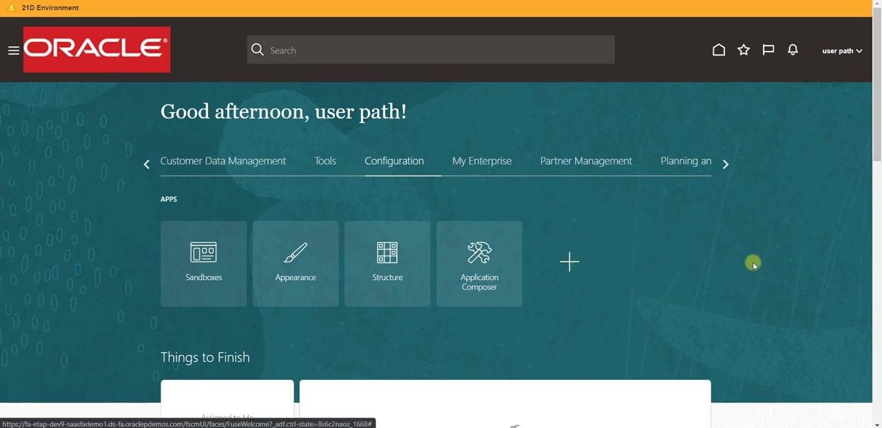 Apps selection page with checkboxes for modules like Households, Procurement, and Help Desk