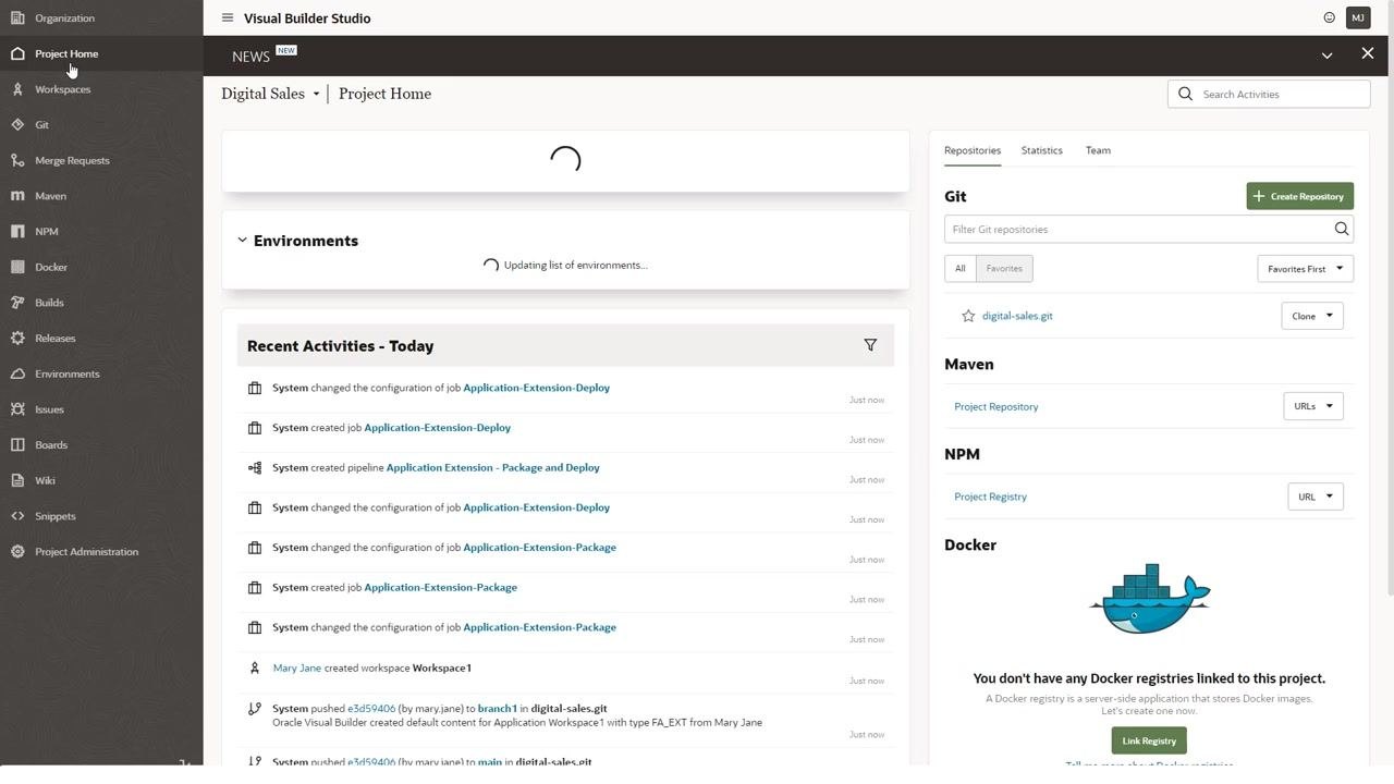 Pipelines tab showing both development and production package and deploy pipelines, with the production pipeline highlighted