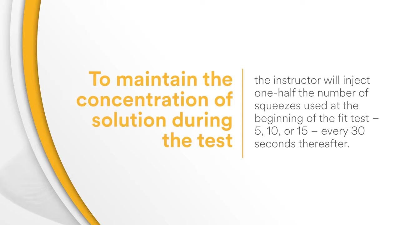 Screen displaying "Deep Breathing" with a note to add additional solution at the beginning and 30 seconds into the test.