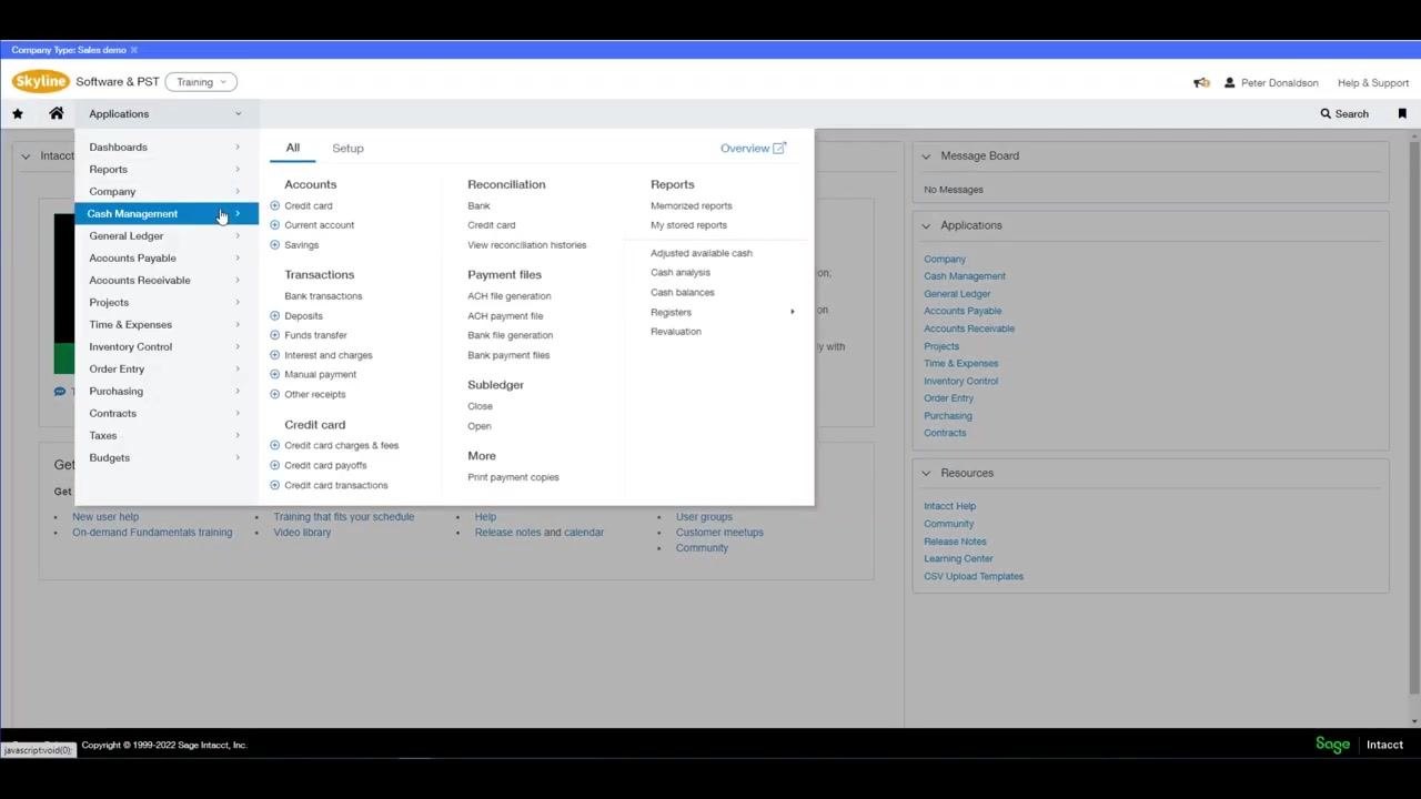Reconciliation dialog showing the applied rule set and reconciliation details