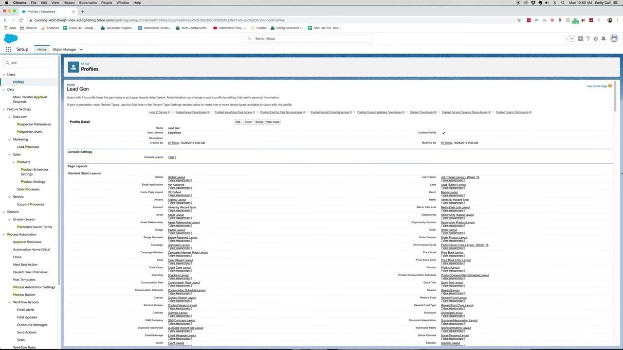 Clone Profile screen with a dropdown to select an existing profile and a field for the new profile name