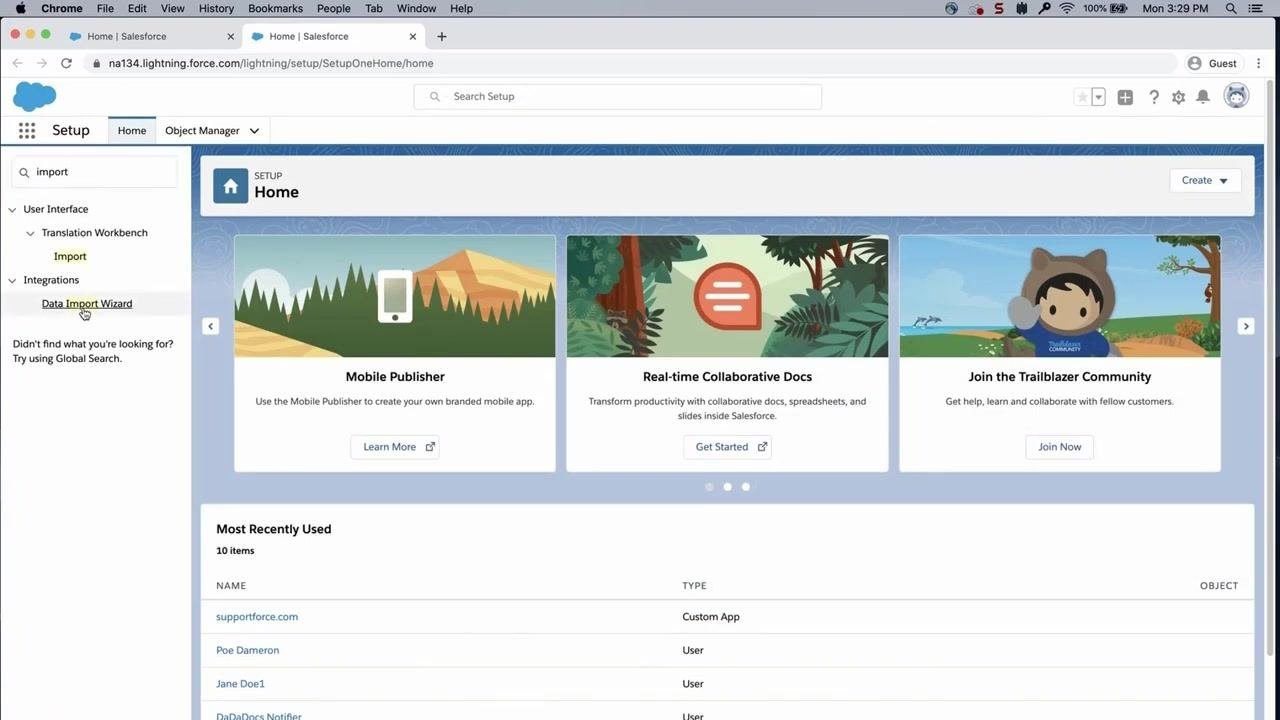 Salesforce Data Import Wizard with "Trigger workflow rules and processes" unchecked