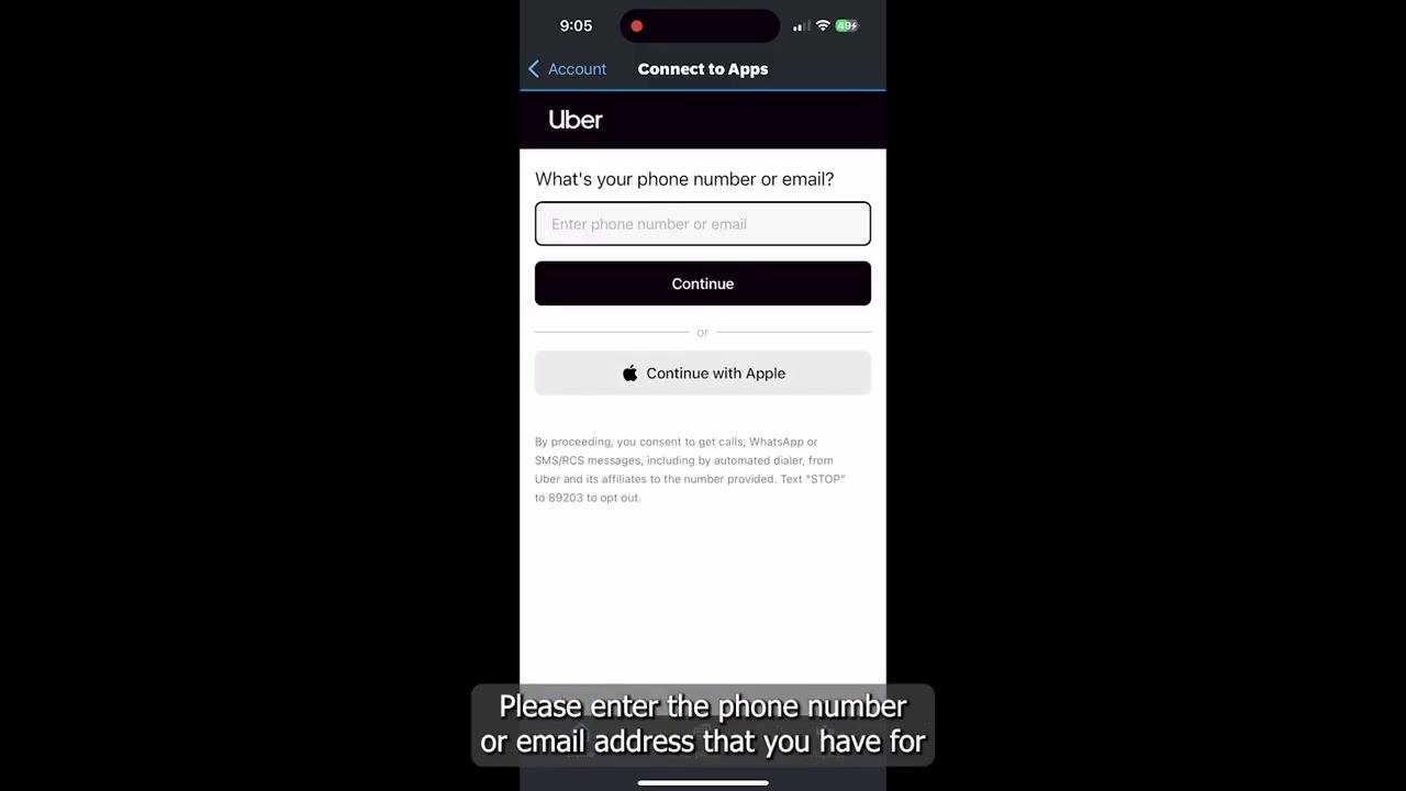 Confirmation screen in the SAP Concur app stating "Your accounts are now linked," with additional details about automatic receipt forwarding.