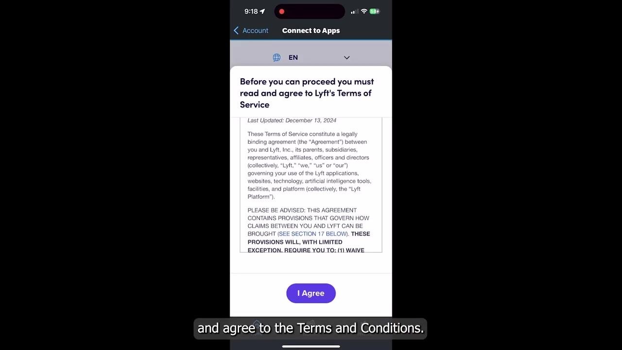 Lyft verification screen prompting for a 6-digit code, with a "Next" button and a "Resend code" link.