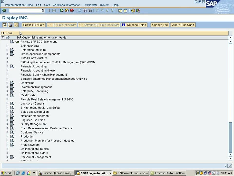 Command field showing the transaction code dropdown with /nSPRO highlighted