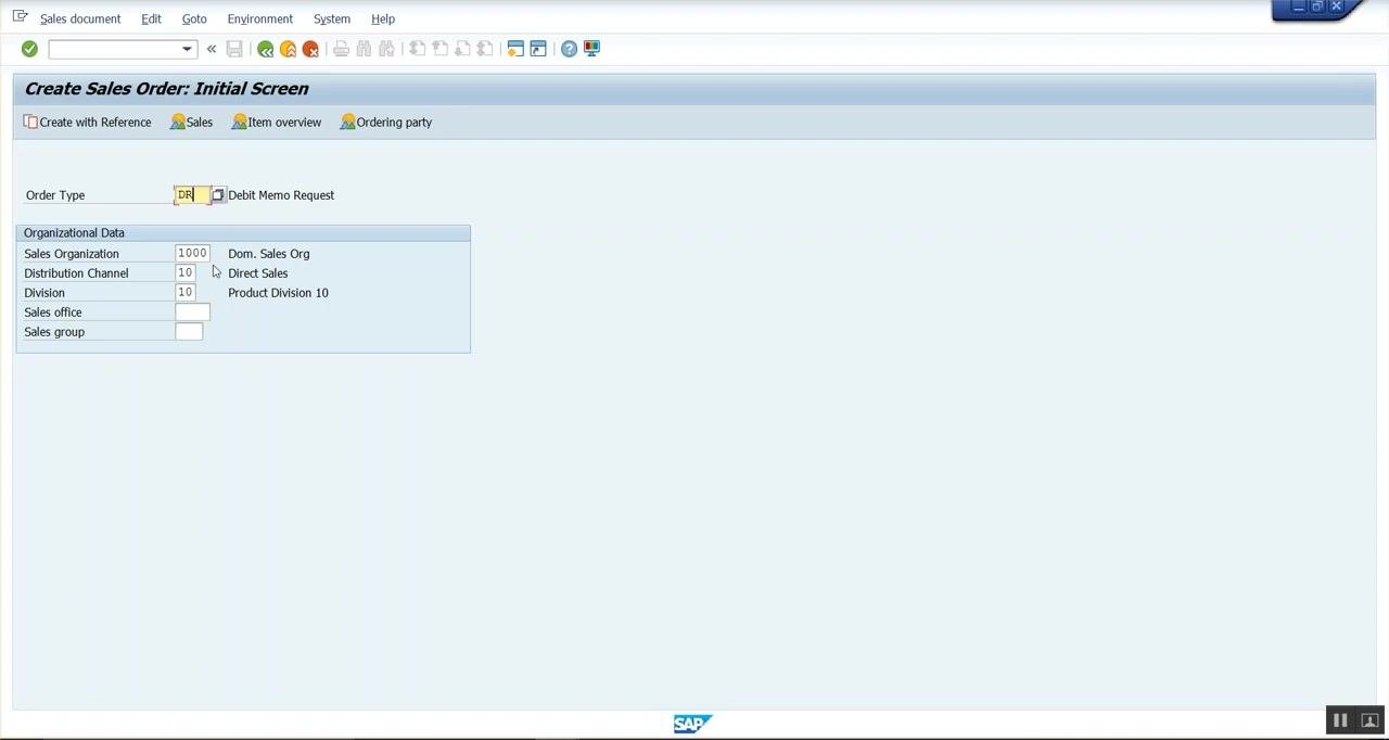 SAP Easy Access main menu with navigation folders visible