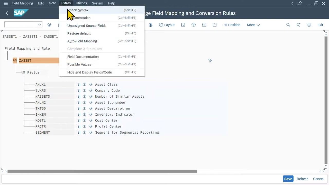 LSM Workbench with the Define Structure Relations step selected, ready to create a relationship
