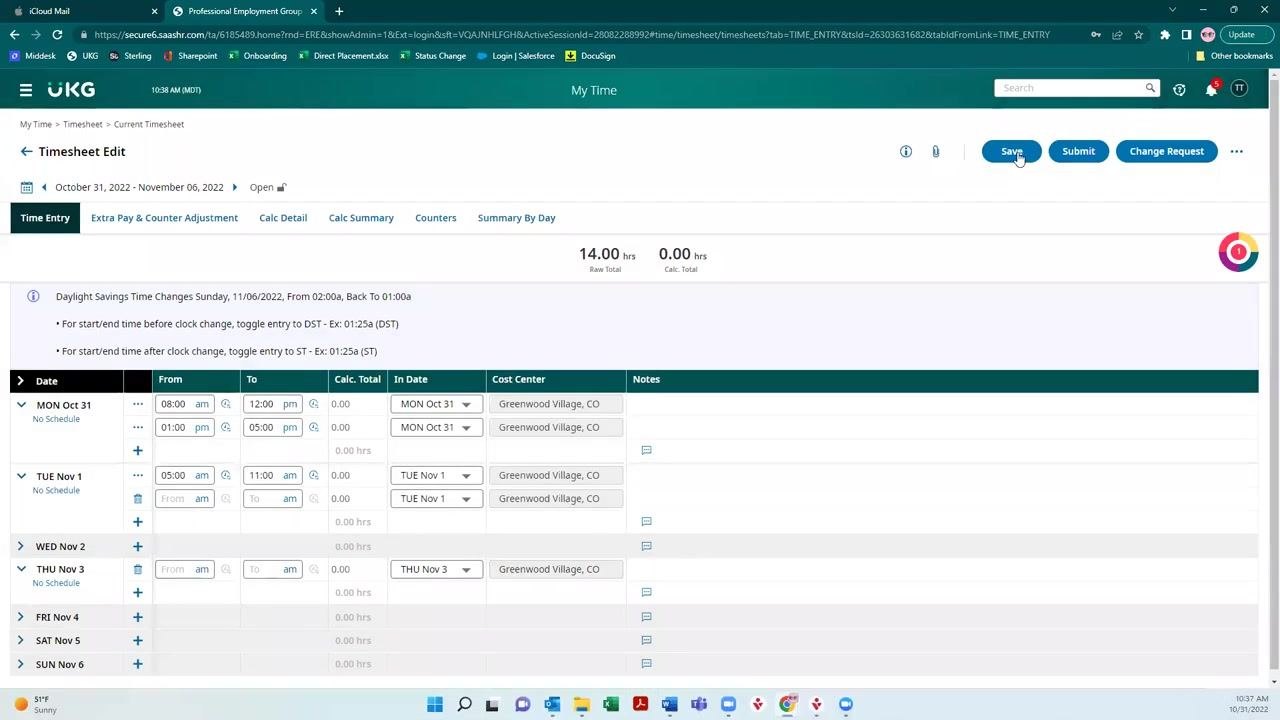 Submit for approval dialog with a comment entered and the Submit button visible
