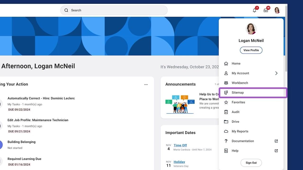 Search bar with "rdt: payroll" entered, displaying a list of payroll-related reports, each labeled "Report" and "Report Definition"