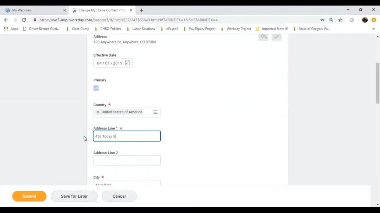 Details section with a personal note entered in the Notes field