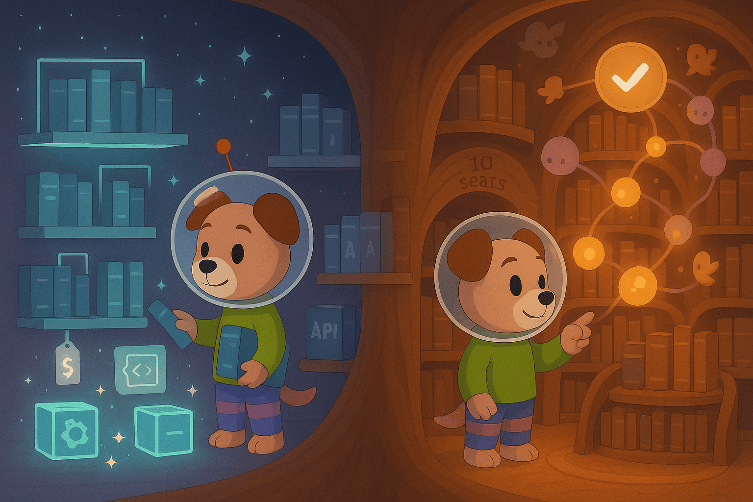 Archbee vs Guru illustration