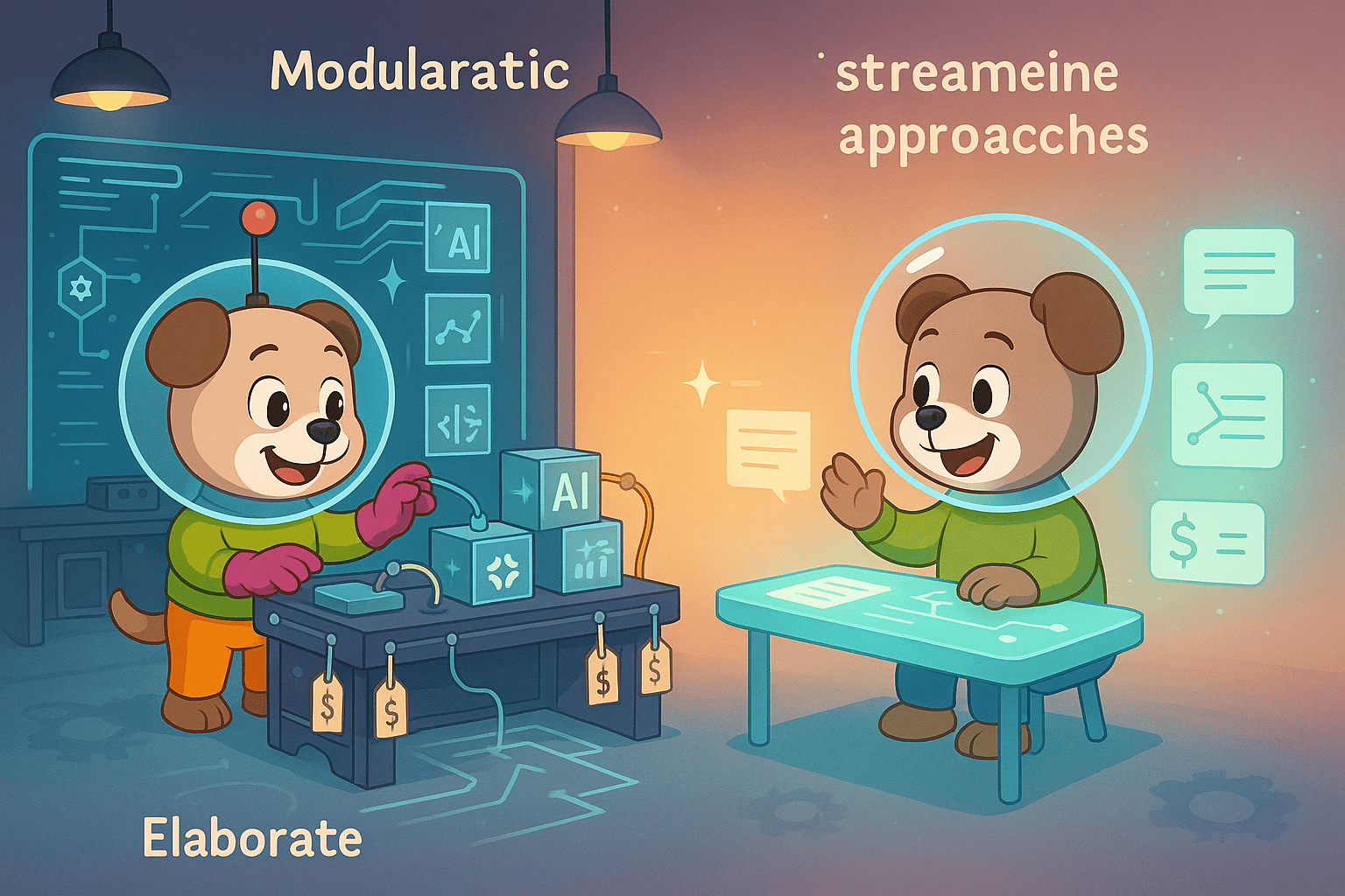 Archbee vs Nuclino illustration