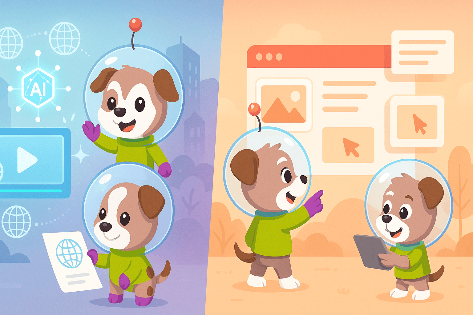 Clueso vs Tango illustration