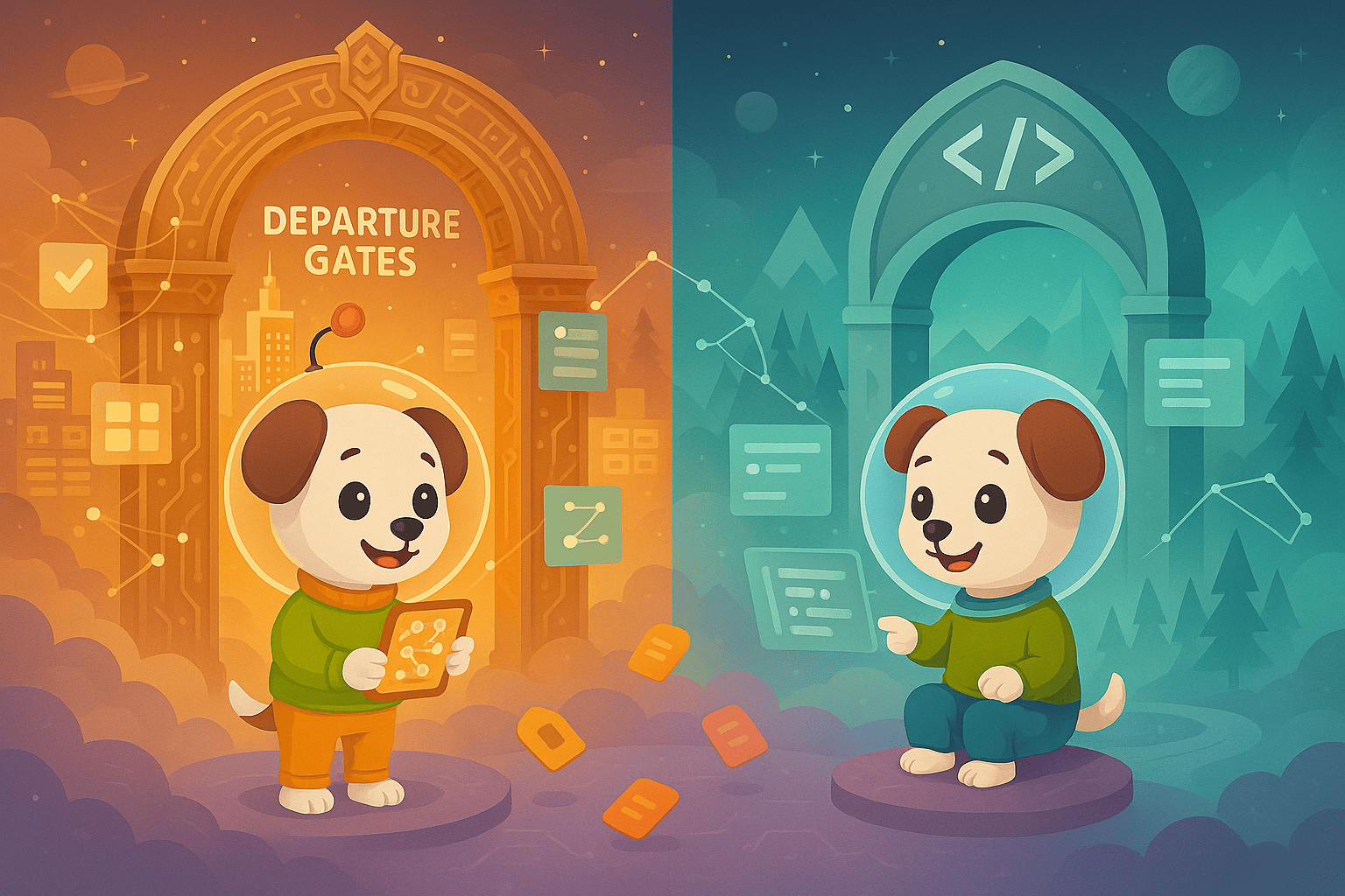 Confluence vs GitBook illustration