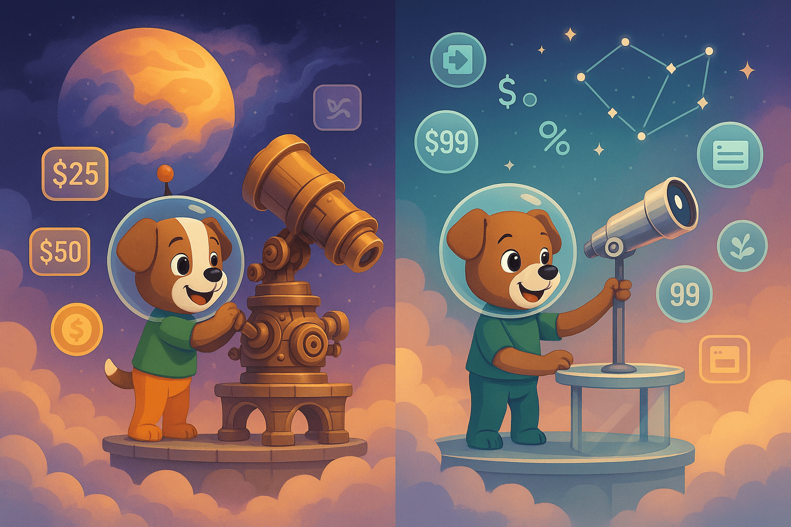 Confluence vs Tango illustration