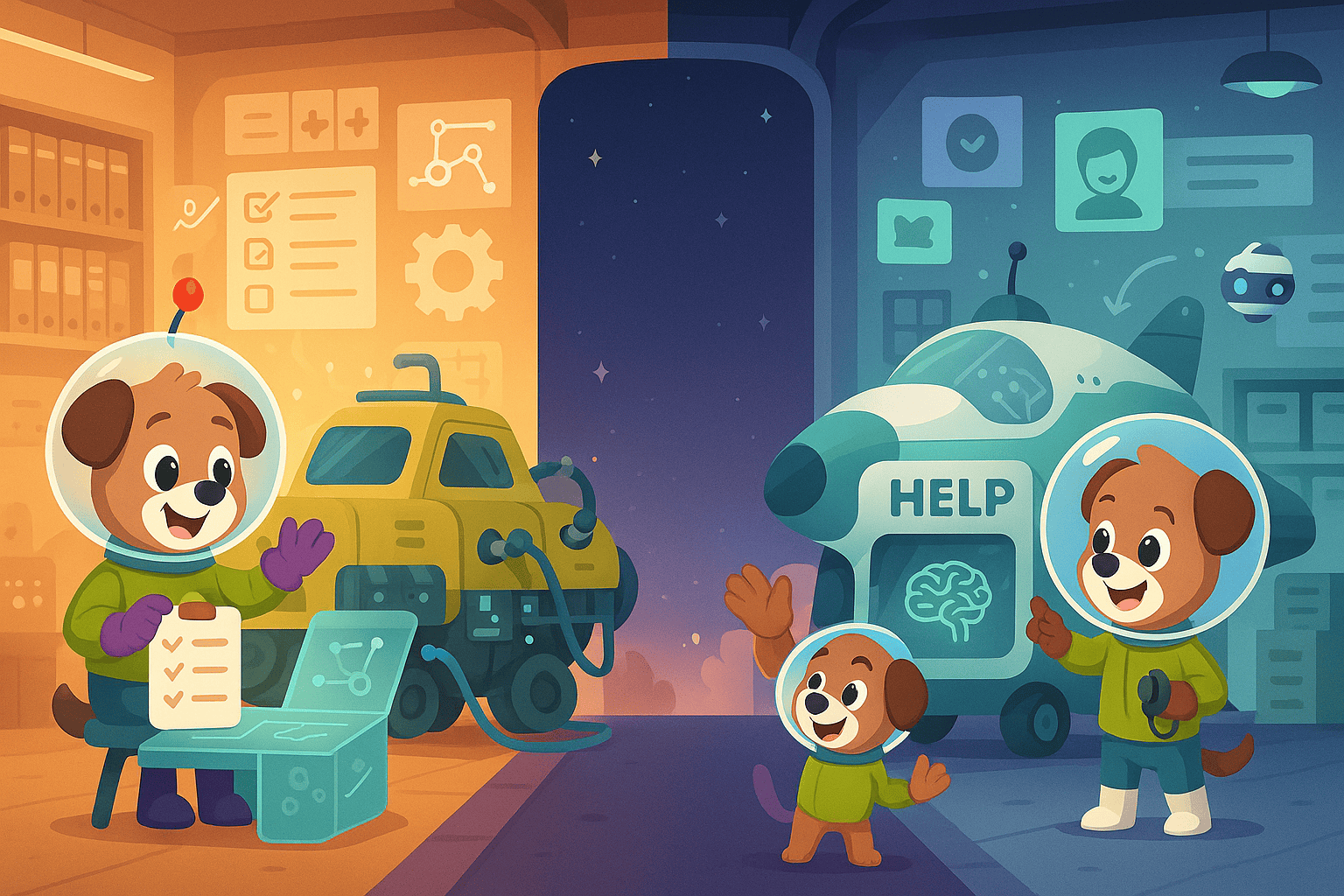 Confluence vs Zendesk Guide illustration