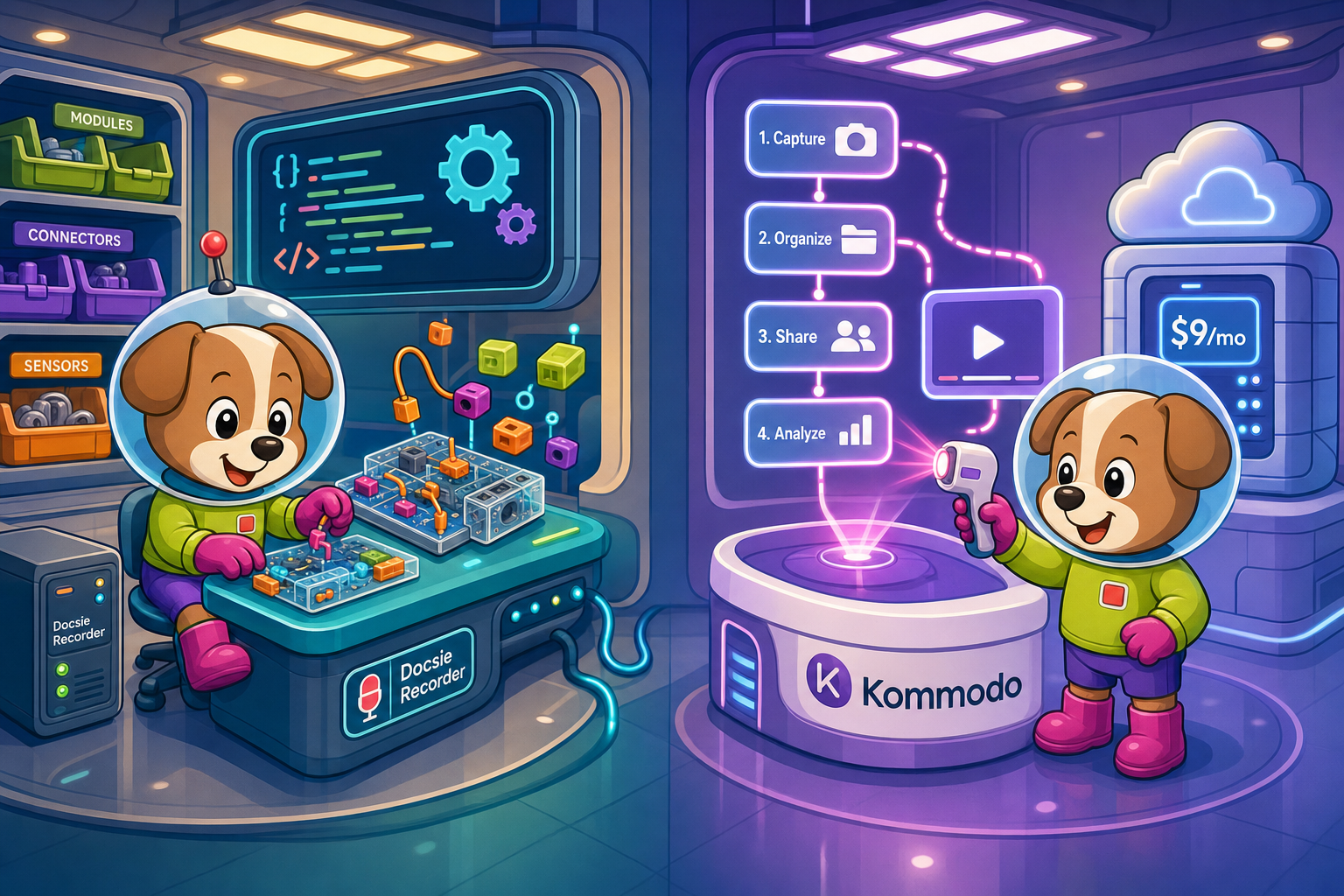 Docsie Recorder vs Kommodo: Enterprise Readiness 2026