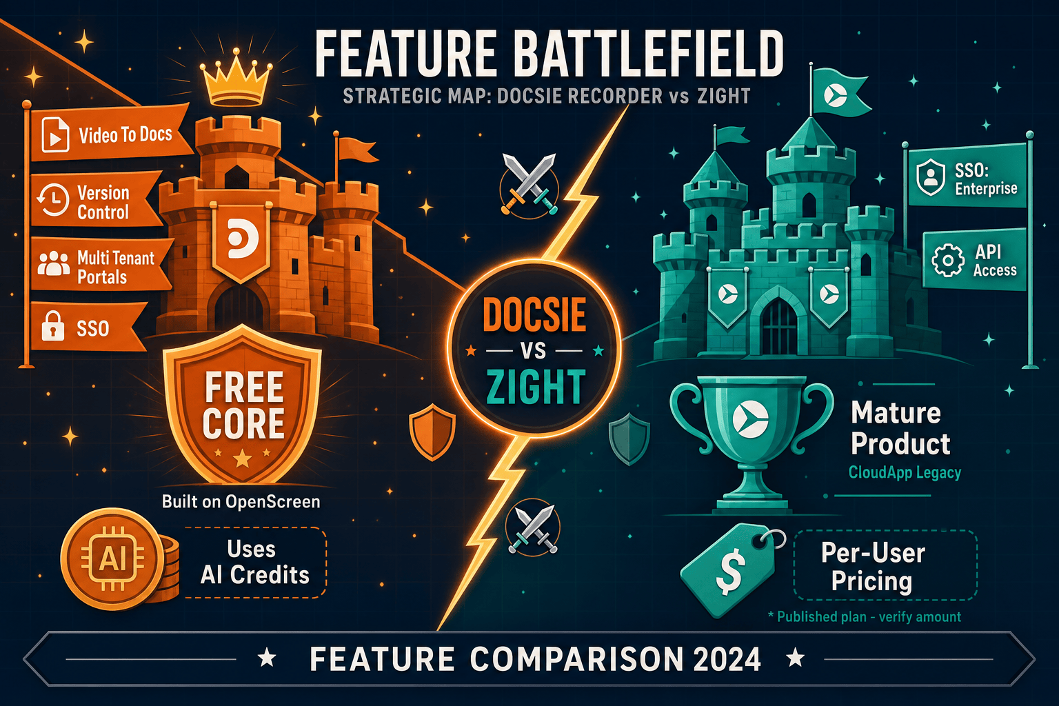 The Verdict: Docsie Recorder vs Zight - Visual Comparison