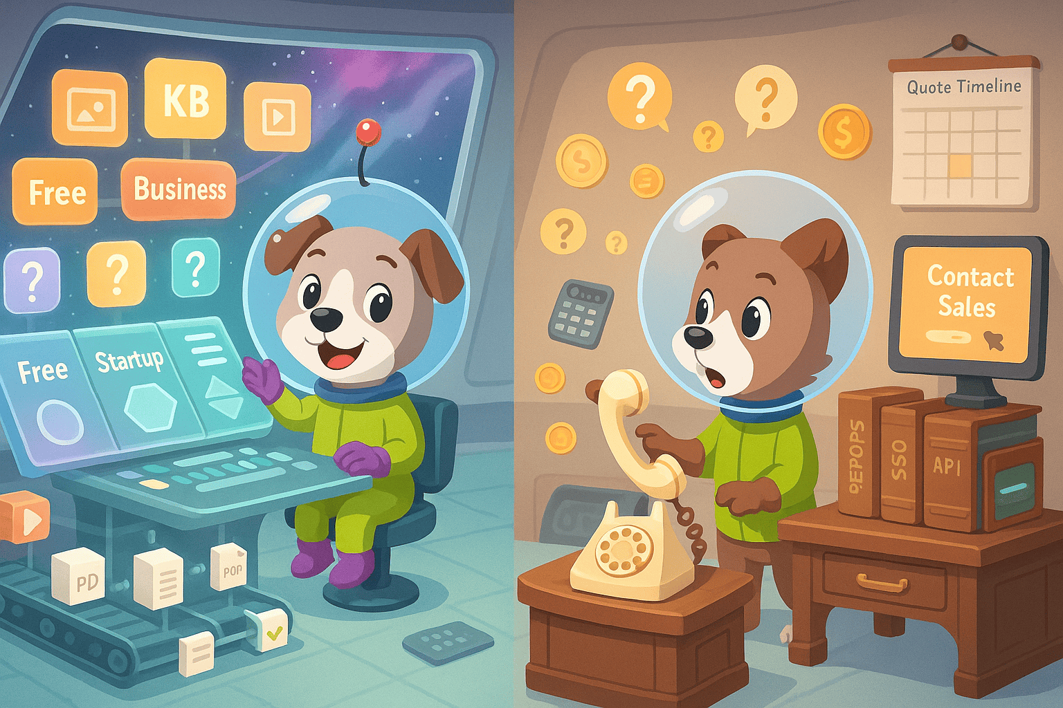 Docsie vs Document360 illustration